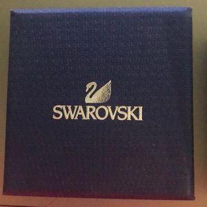 SWAROVSKI HEART CHARM 2 SIDED